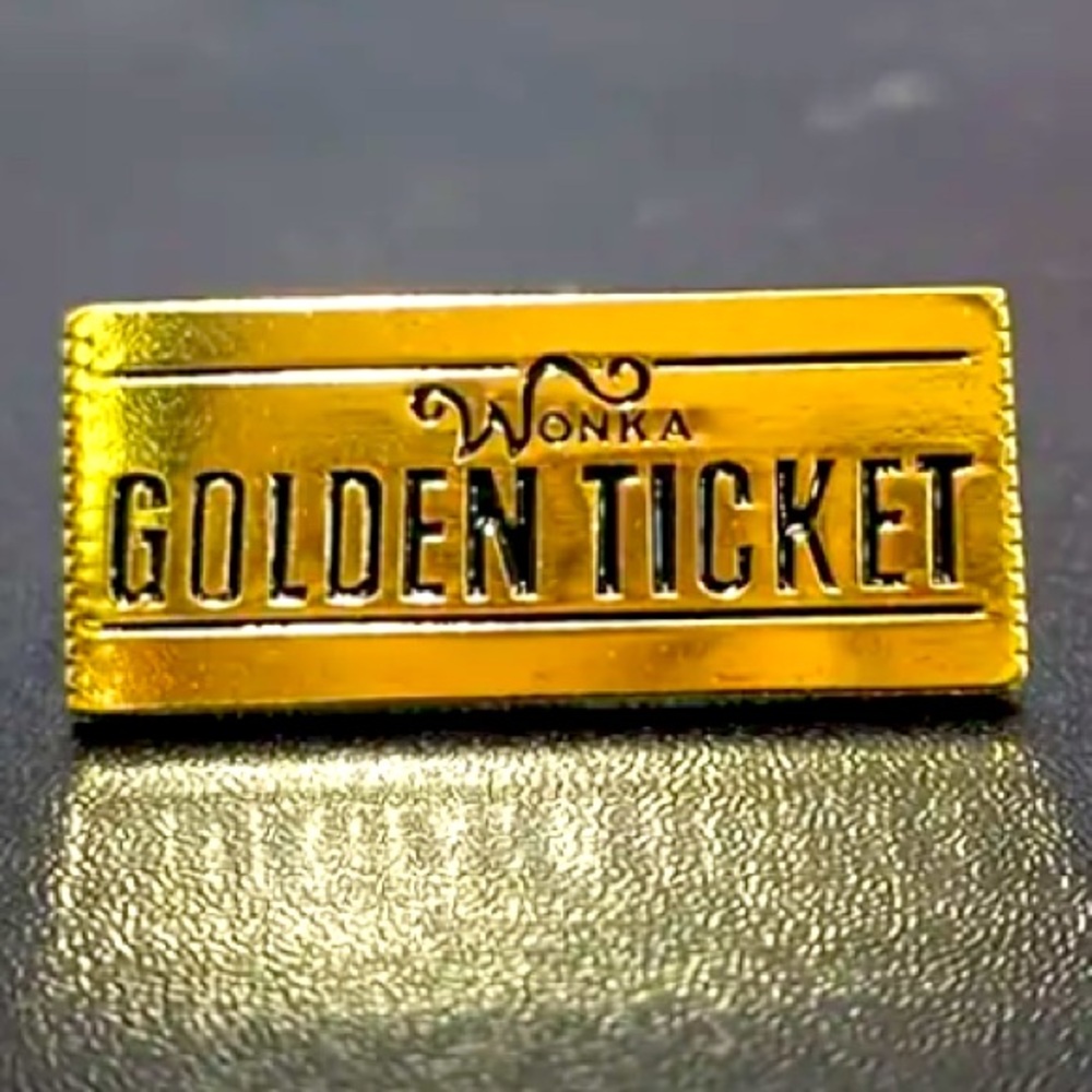 Golden Ticket Pin